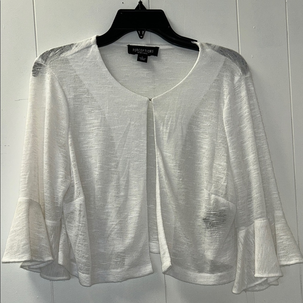 Perceptions Ivory Knit Sweater